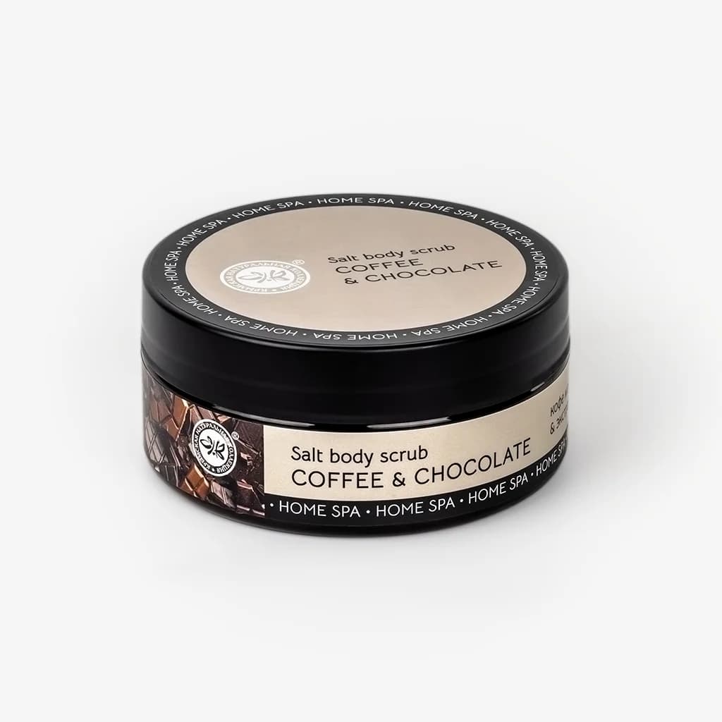 Cоляной скраб для тела Кофе-шоколад HOME SPA